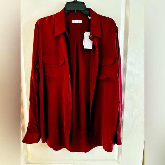 Equipment Tops - Beautiful silk signature style Equipment brand blouse new with tags